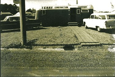 Terry Construction Company office trailer